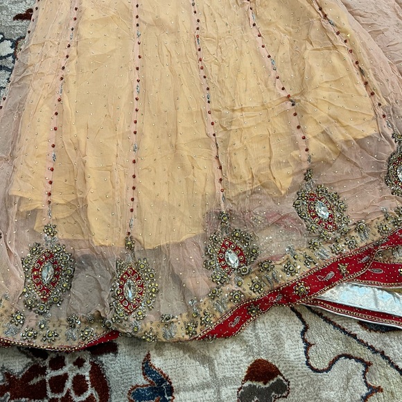 Used once Indian maxi party dress medium size - Picture 6 of 9